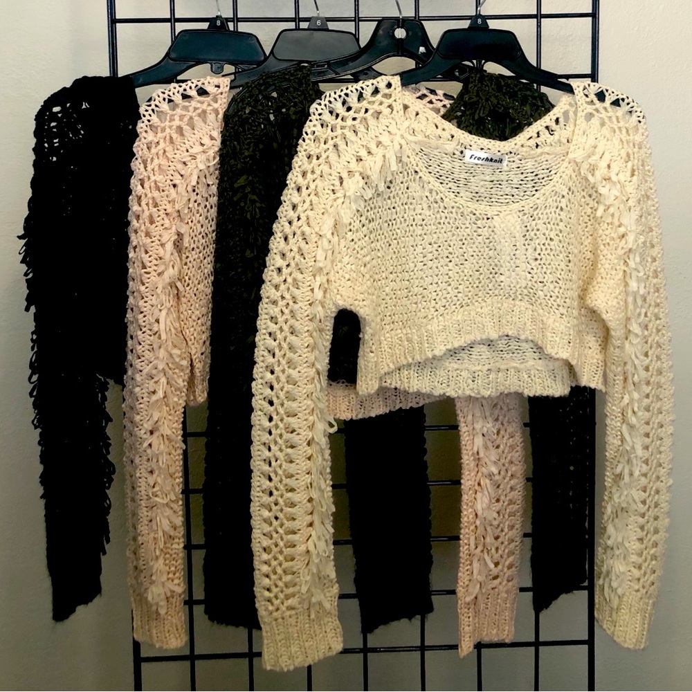 FK-005- One size fit All ( XS - L ) Off White, Pink, Olive and Black, four colo…